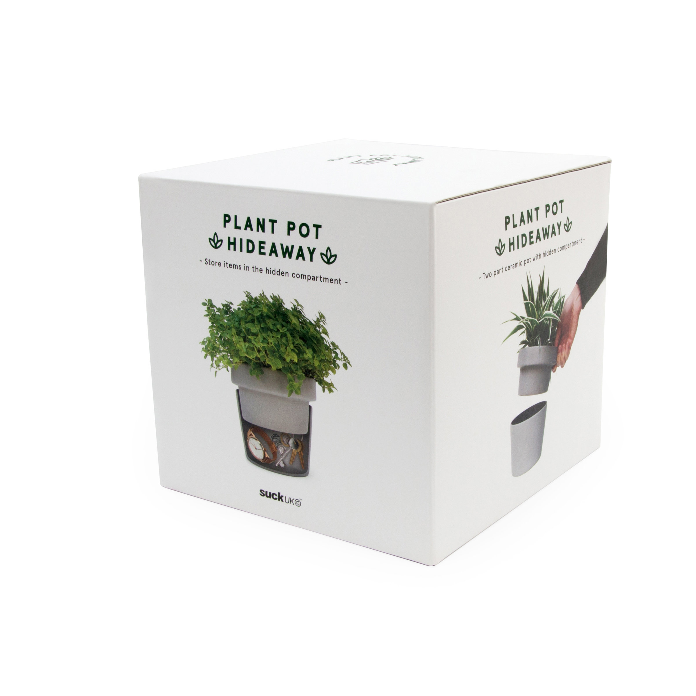 Plant Pot Hideaway Keep your stuff safe and organised.