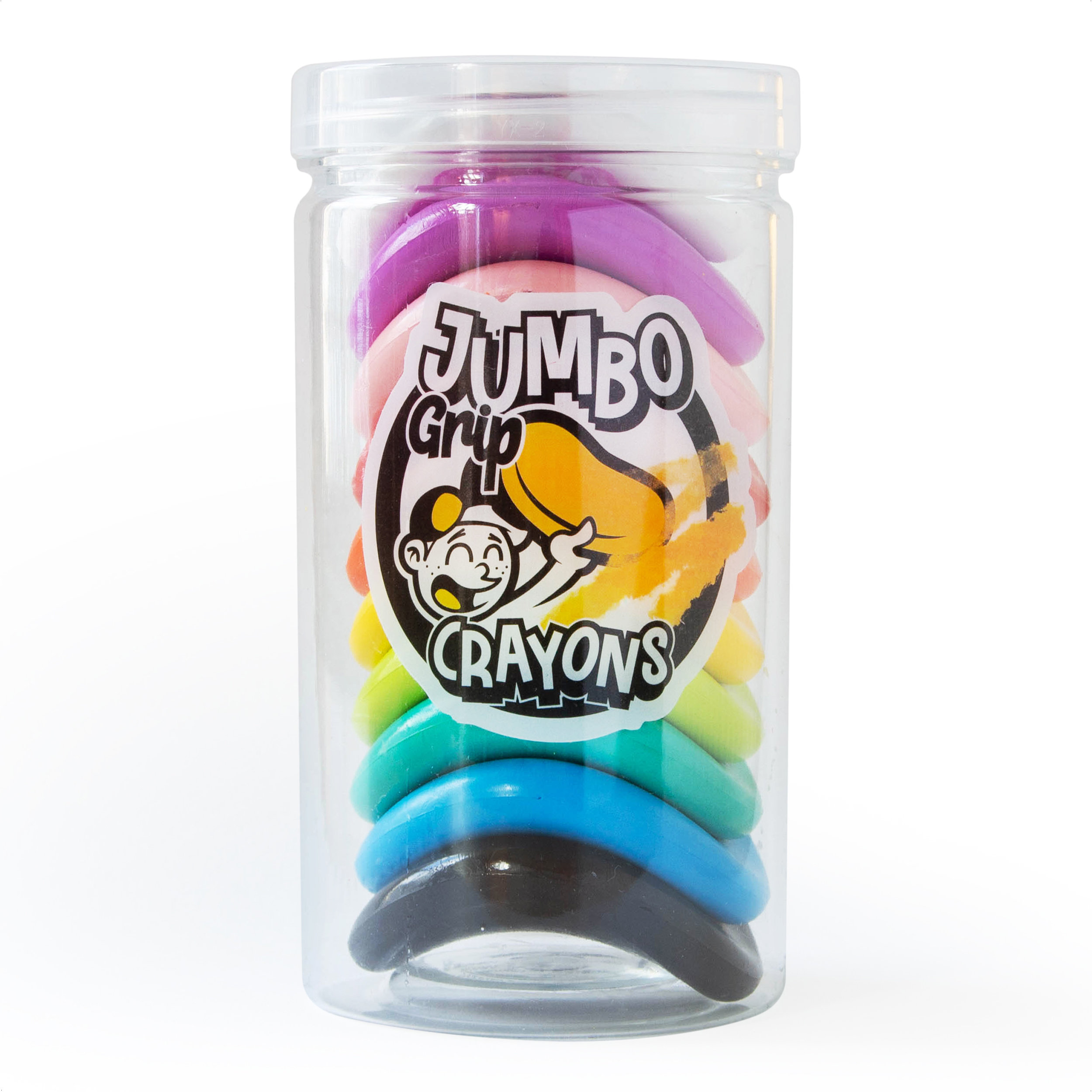 Jumbo Grip Crayons Good for kids to grasp.