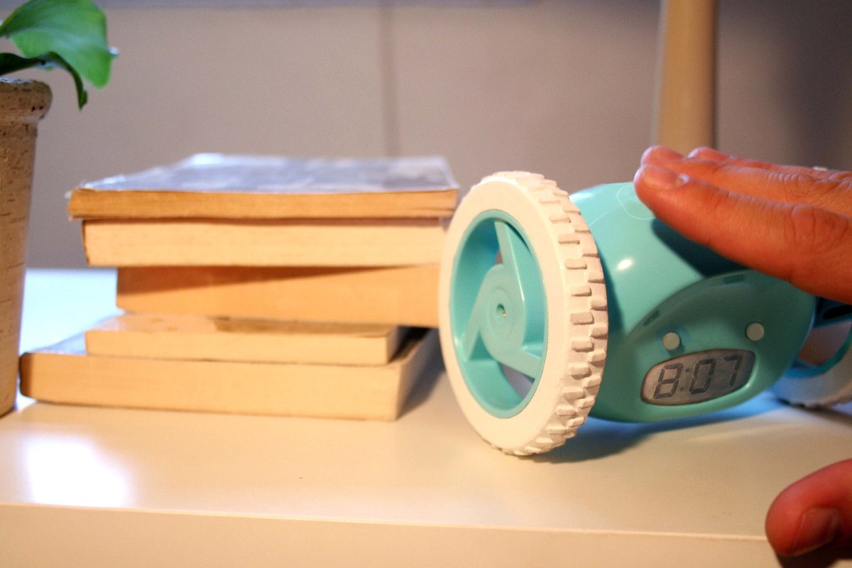 Clocky Alarm Clock that runs away to get you up.