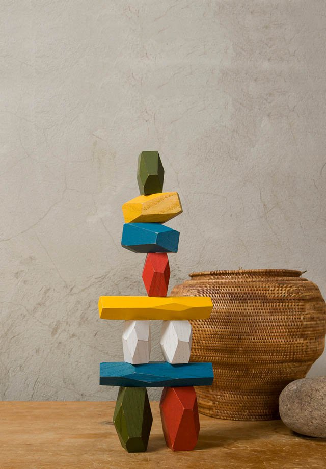 Balancing Blocks Therapeutic stacking toy for grownups.