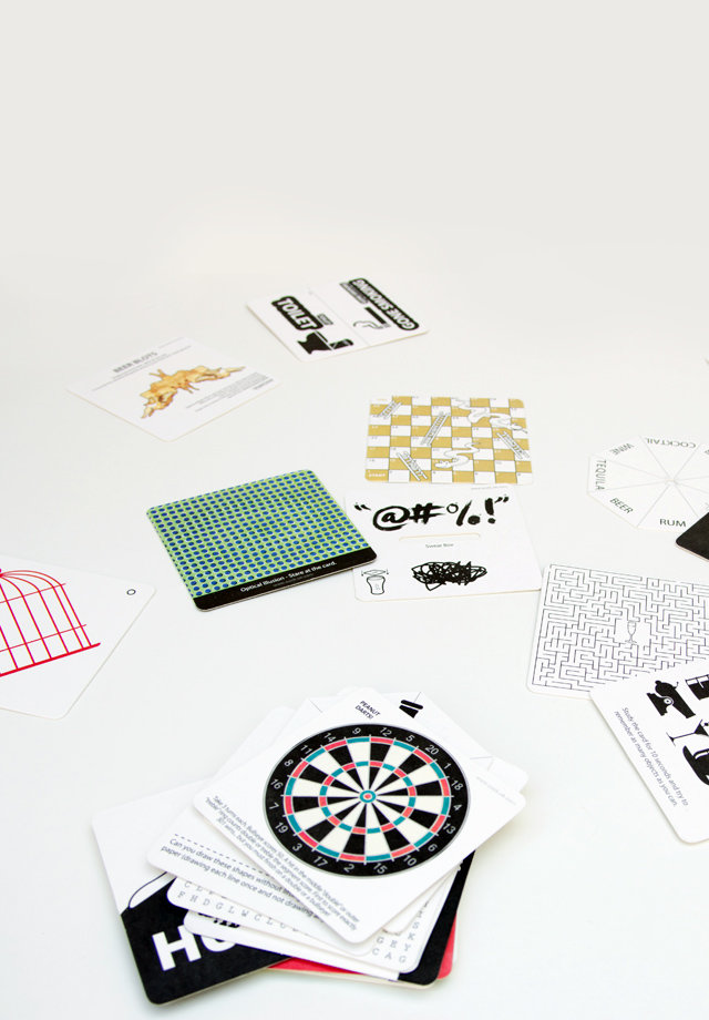 Bar Games Beer Mats Set of beer mats with games & puzzles.