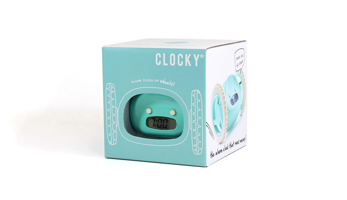 Clocky Alarm Clock that runs away to get you up.
