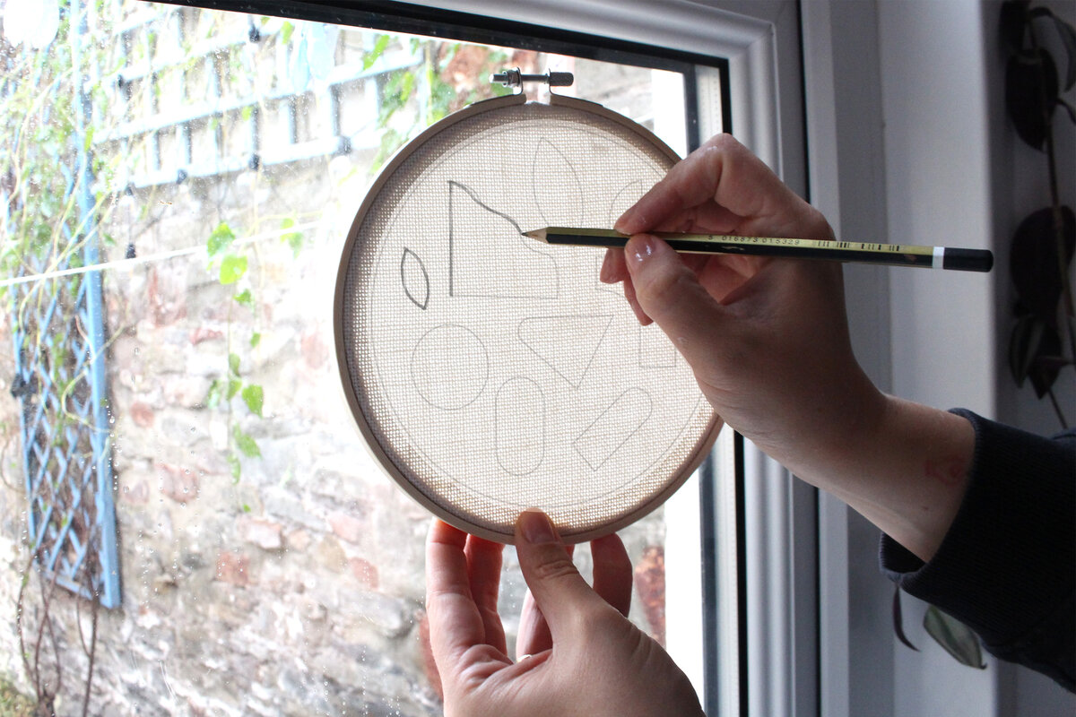 Needle & Hoop Calm Club Punch needle craft kit.