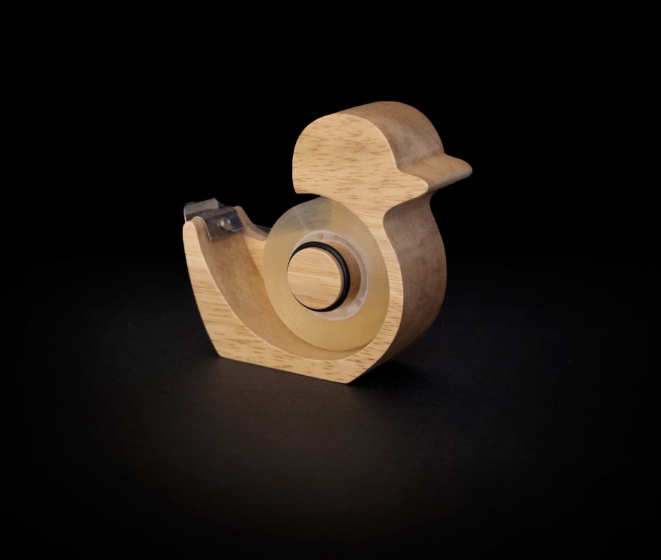 Quack Tape Dispenser Hear the quack when you unwind the tape.
