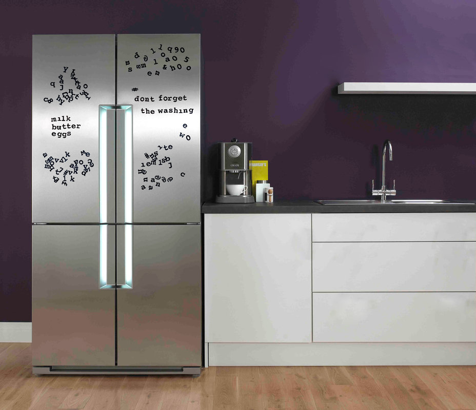 Fridge Fonts Fridge letters with character.