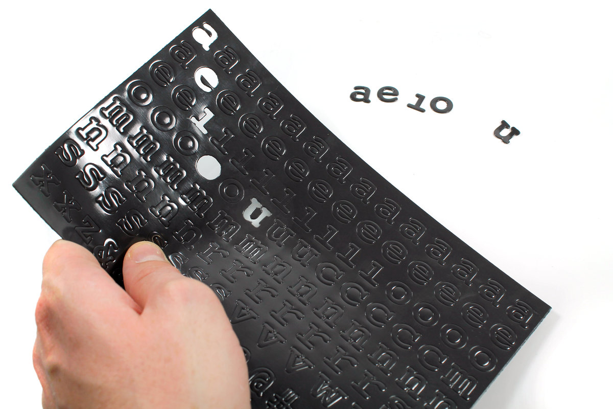 Fridge Fonts Fridge letters with character.