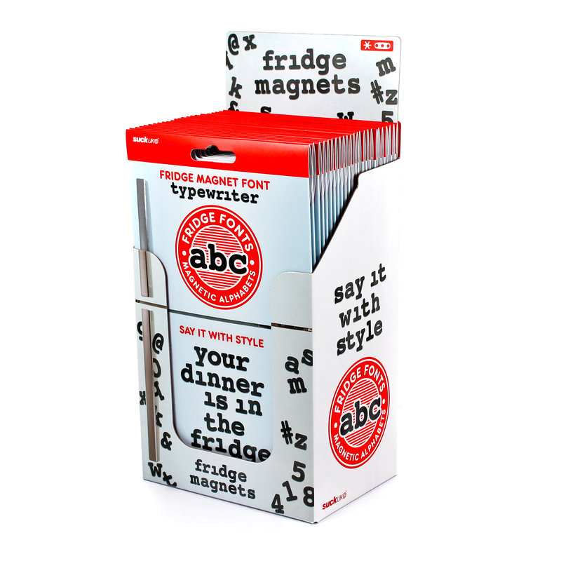 Fridge Fonts Fridge letters with character.