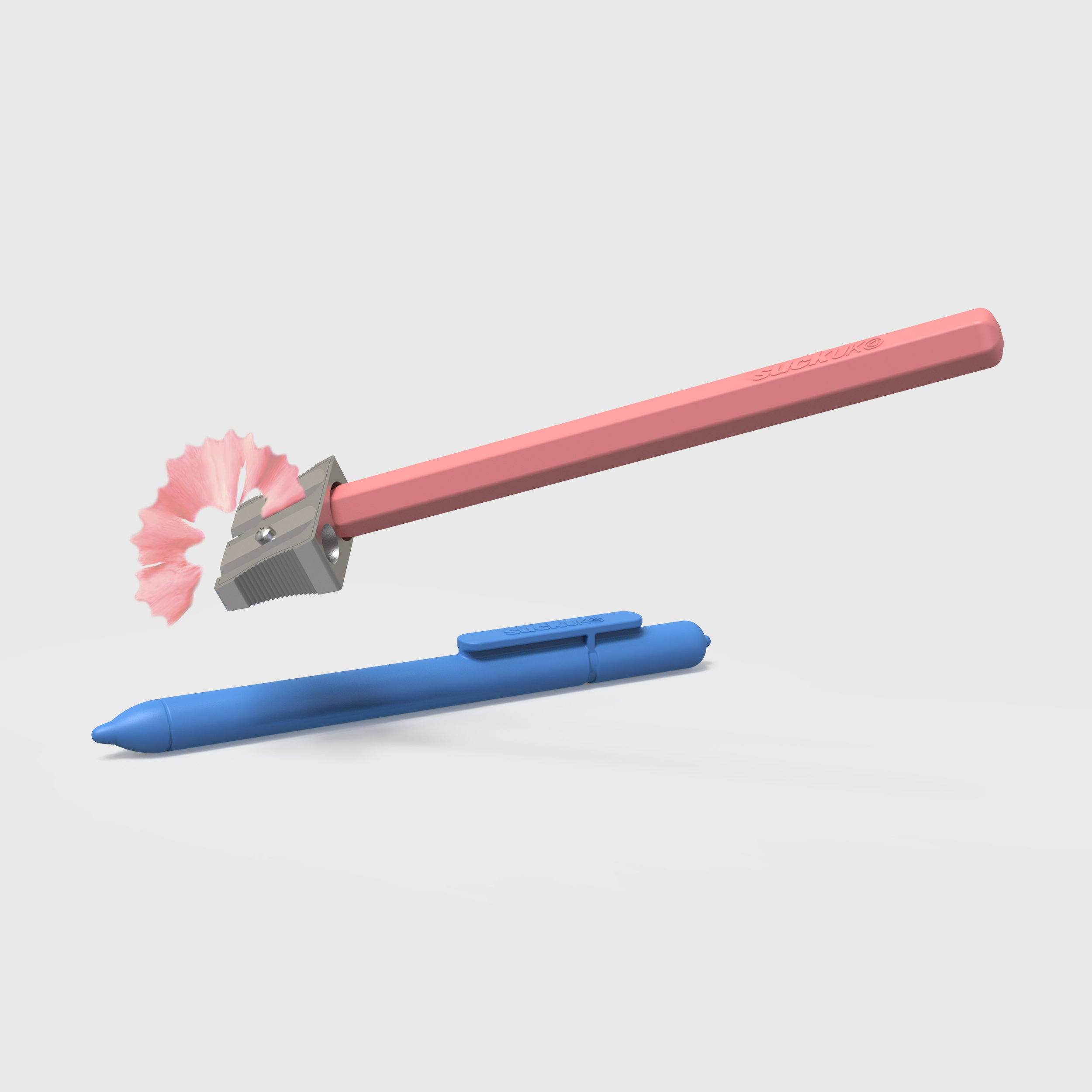 Precision Eraser Pen & Pencil shaped erasers you can sharpen.