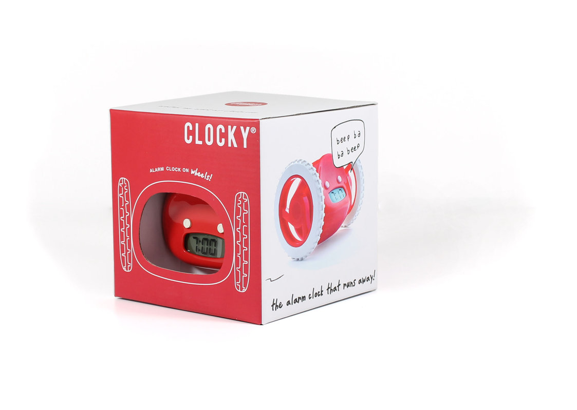 Clocky Alarm Clock that runs away to get you up.