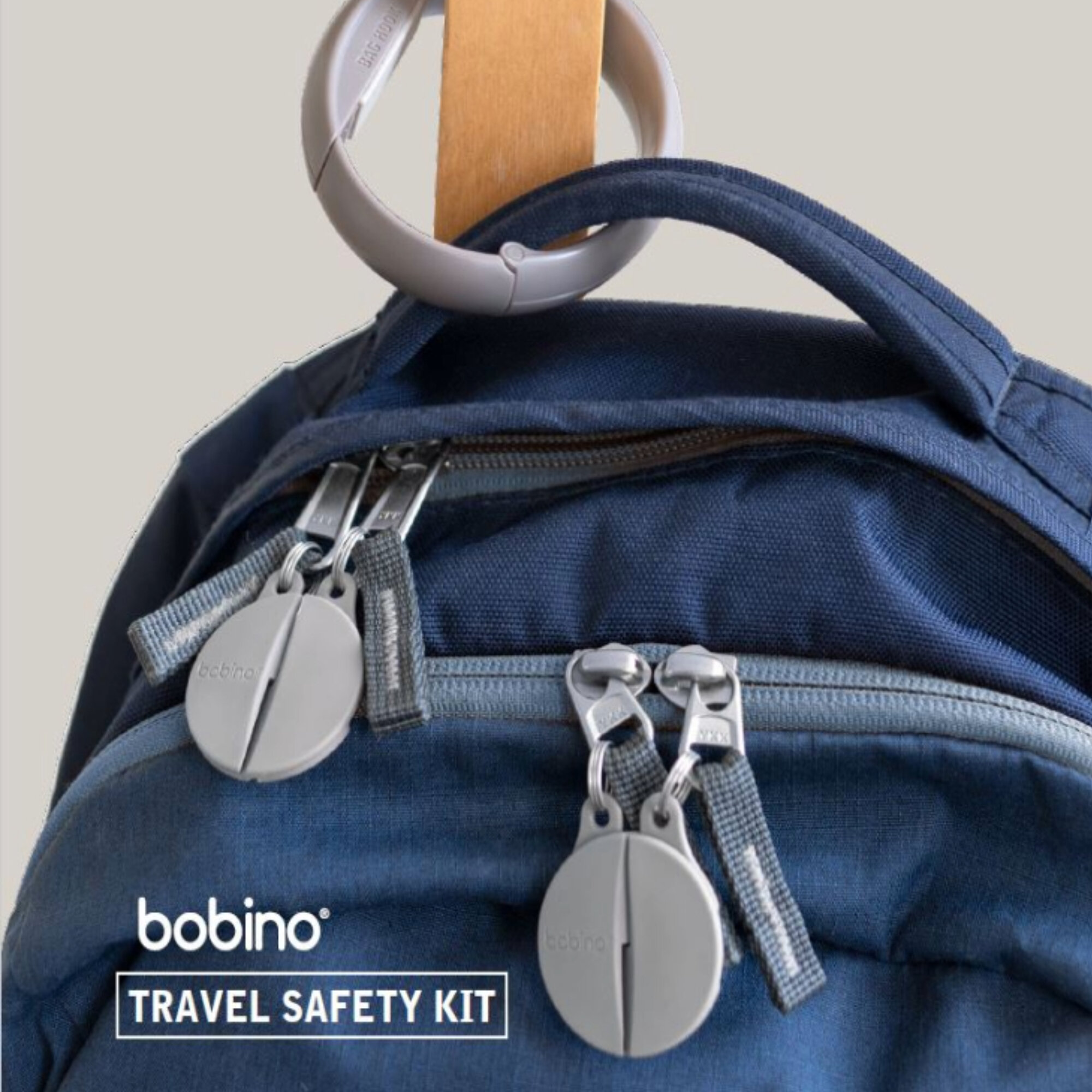 Zipper Clip Keeping your belongings protected by Bobino