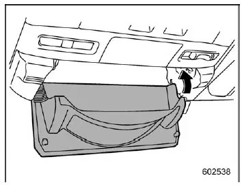 Subaru Ascent 2018-2026 Owner's Manual - Overhead console - Interior