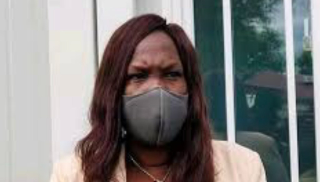 South Sudan minister of health Elizabeth Achuei. [Photo via Facebook]