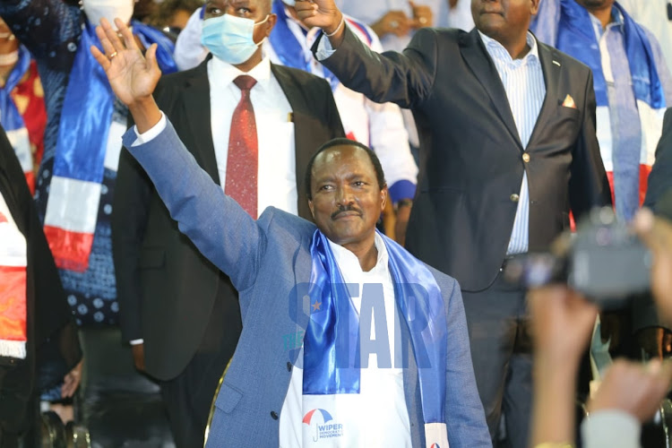 Former Kenyan Vice President Kalonzo Musyoka. [Photo via Star]
