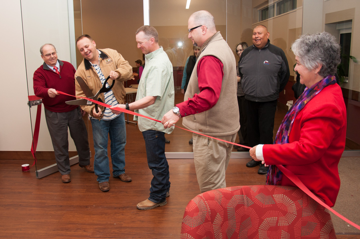 The Southern Ute Drum Ignacio schools open new office