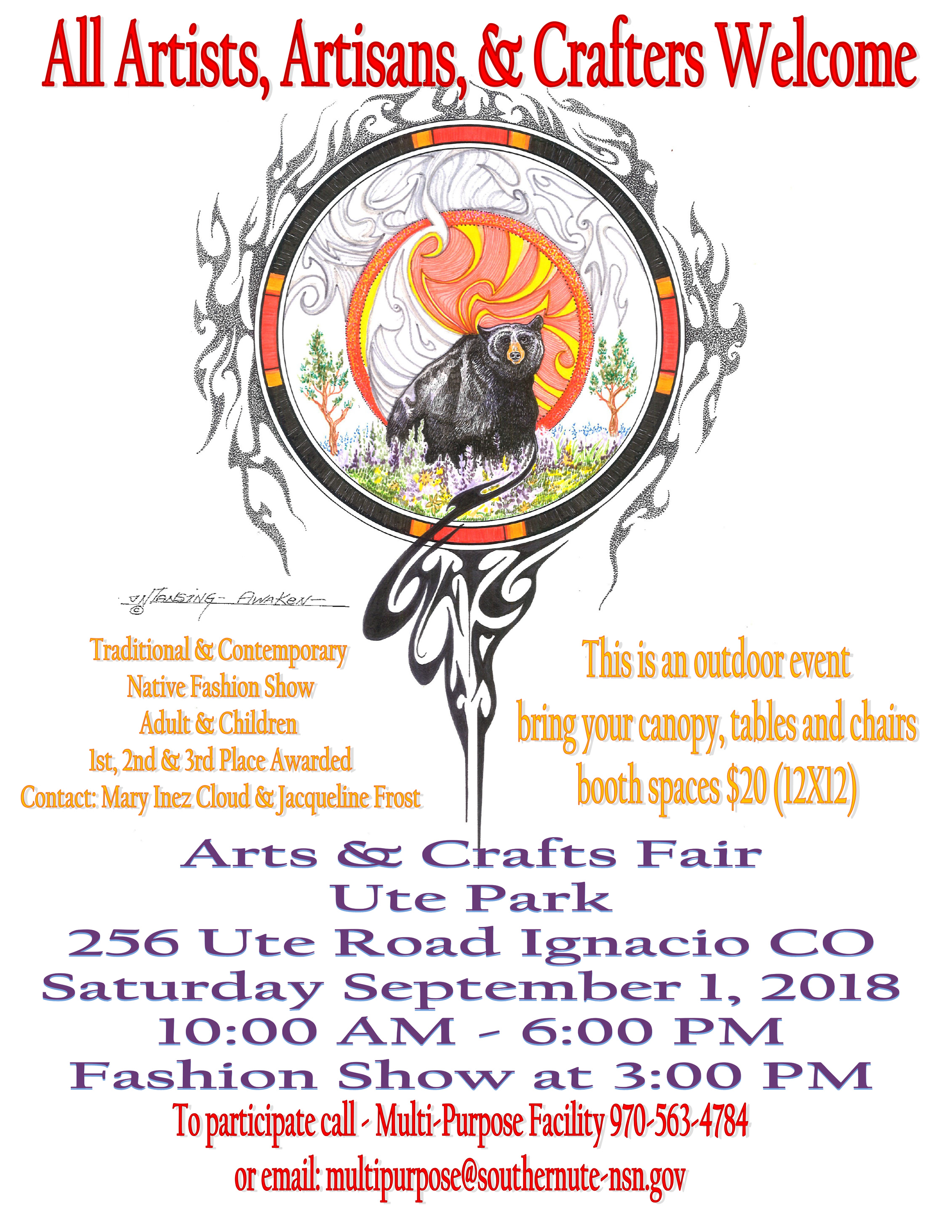 The Southern Ute Drum MultiPurpose Arts & Crafts Fair