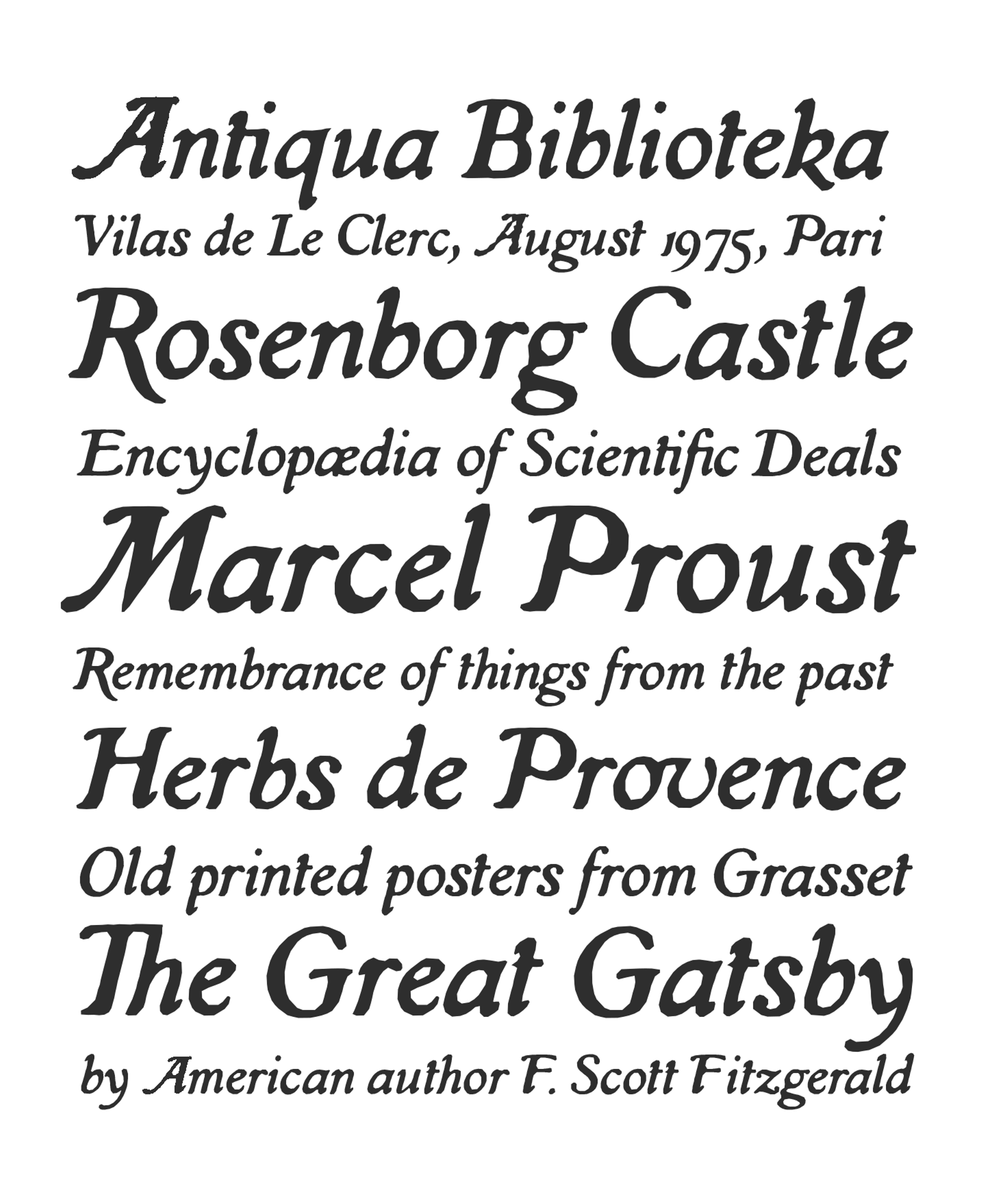Isla font family ·