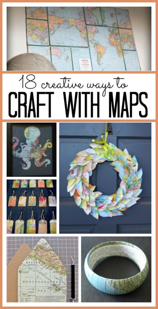 Crafts with Maps Sugar Bee Crafts