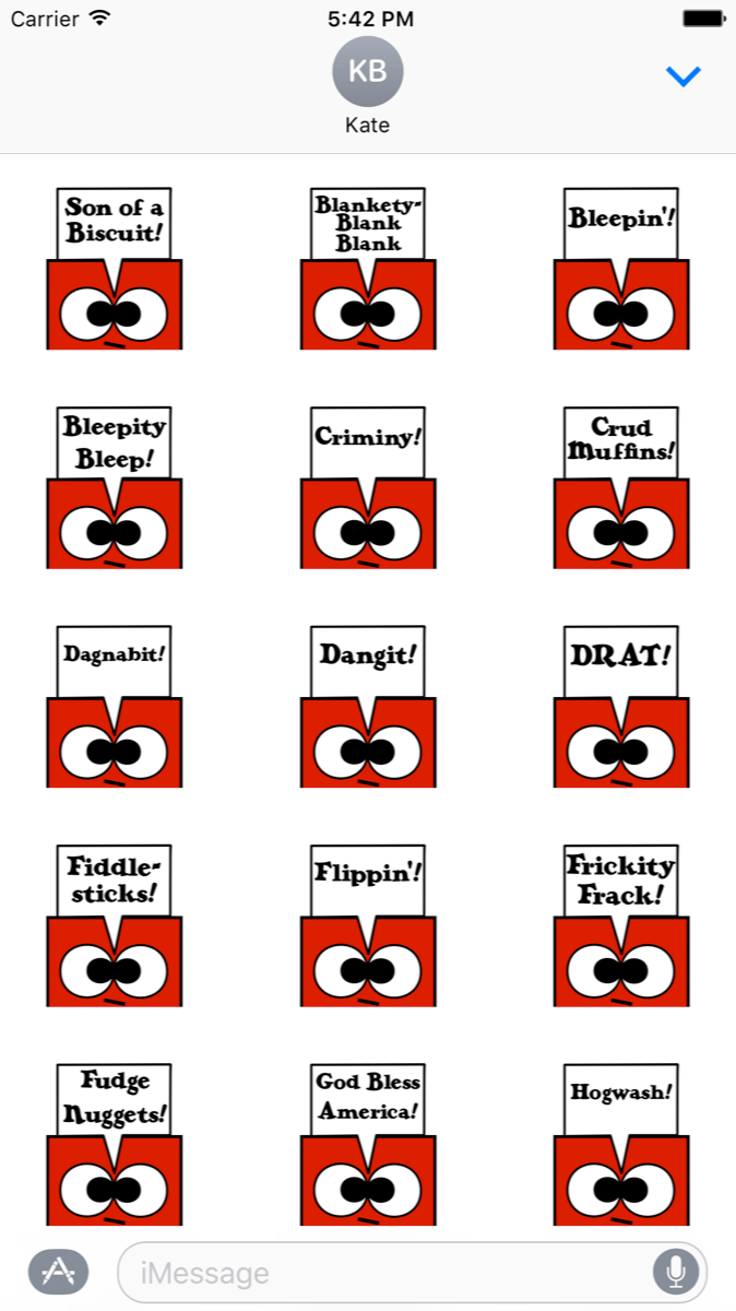 iMessage Sticker Packs for iOS