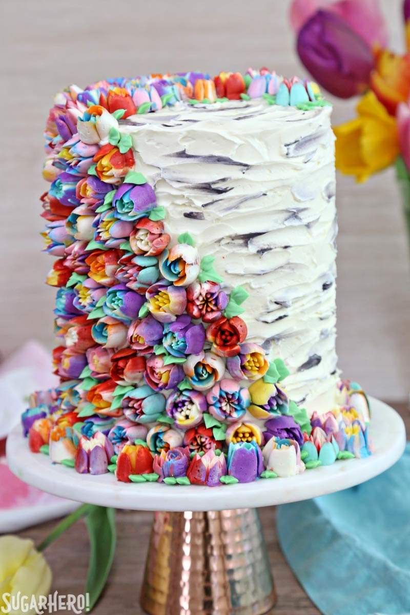 Spring In Bloom Layer Cake SugarHero