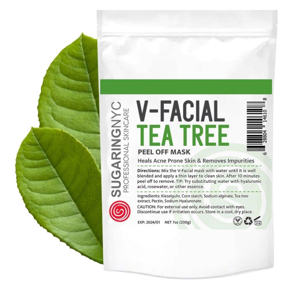 Sugaring NYC VFacial Mask Tea Tree Elements 7oz 200g Sugaring NYC