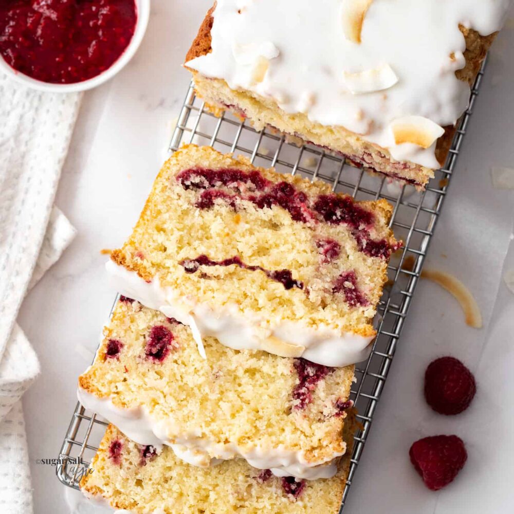 Coconut and Raspberry Cake Sugar Salt Magic