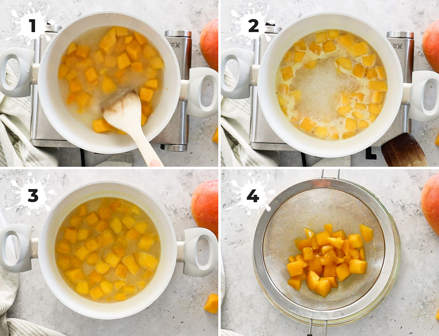 Mango Syrup Sugar Salt Magic