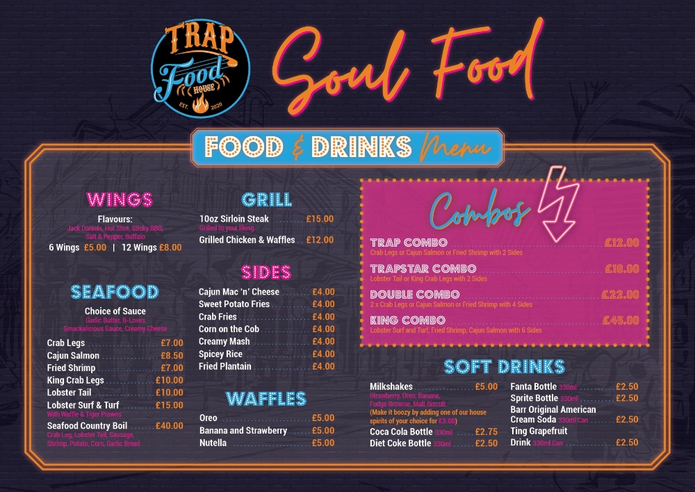 Trap Food House Newcastle City Centre Sugarvine, The Nation's Local