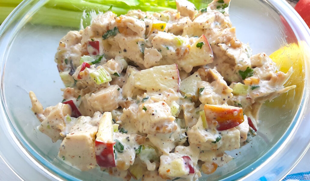 Chicken Salad with Apples and Walnuts Sugar and Spice
