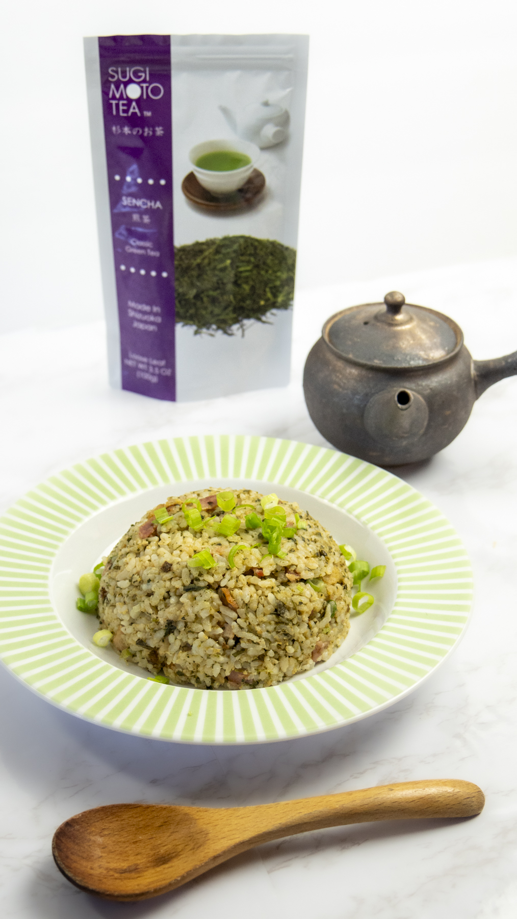 Tea Leaves Fried Rice Sugimoto Tea Company, Japanese Green Tea Maker