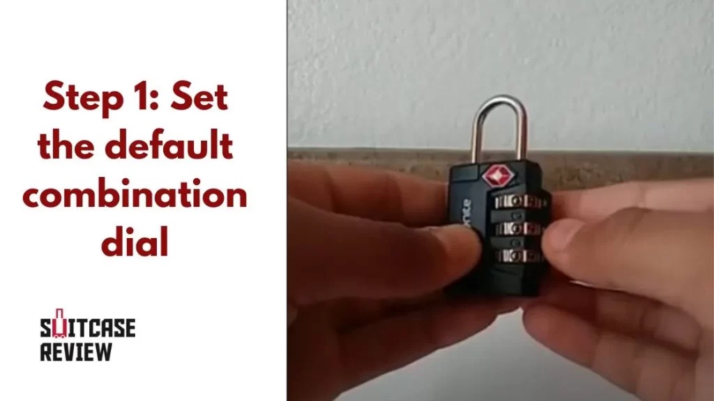 How to reset the Samsonite lock? Quickly and Easily Suitcase Review