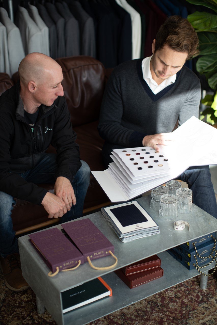 How to Sew a Button Suit Vault