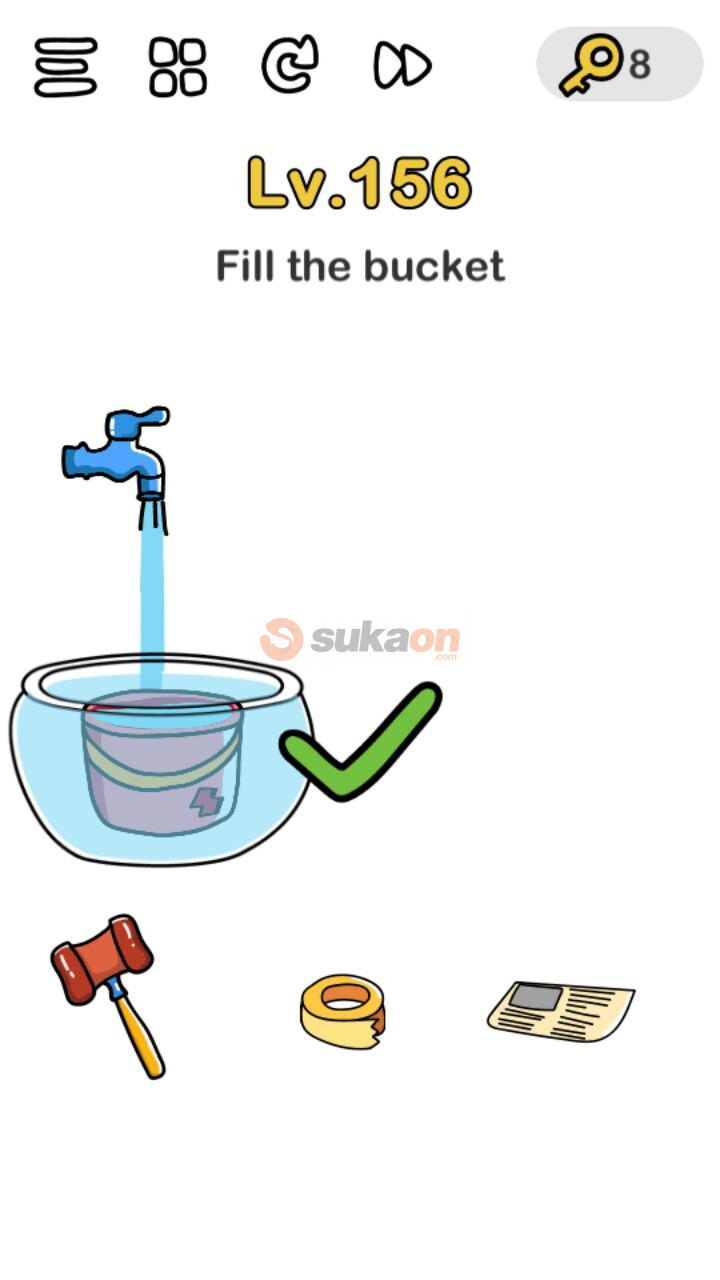 Brain out, kunci jawaban, puzzle, walkthrough. Kunci Jawaban Brain Out Level 157 Bahasa Indonesia Masnurul