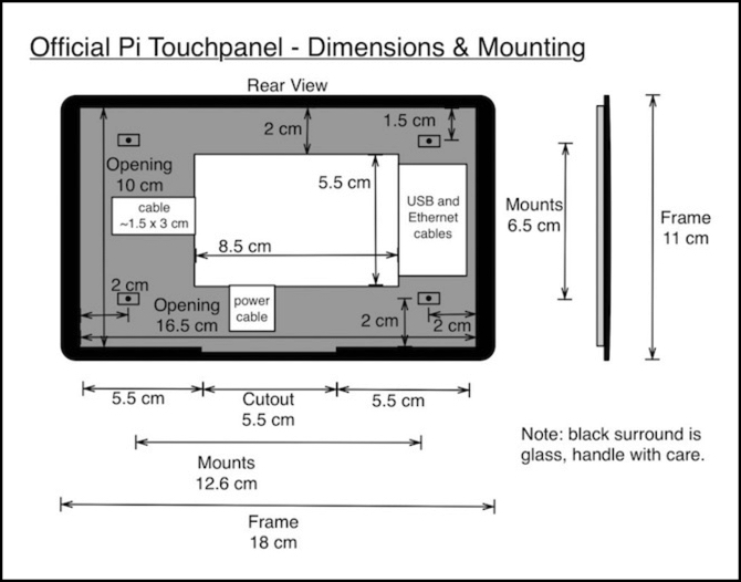 Raspberry Pi 7 Inch Screen Dimensions – Raspberry
