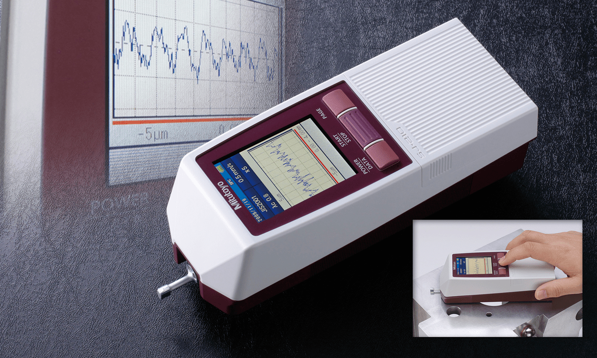 Mitutoyo SJ210 Portable Surface Roughness Tester vlr.eng.br
