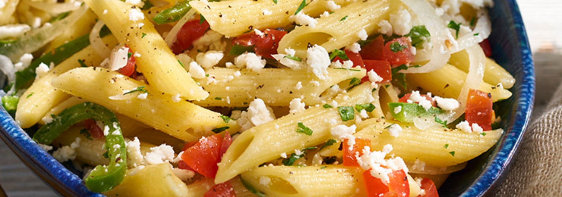 Greek Pasta Feta Salad Summer Fresh
