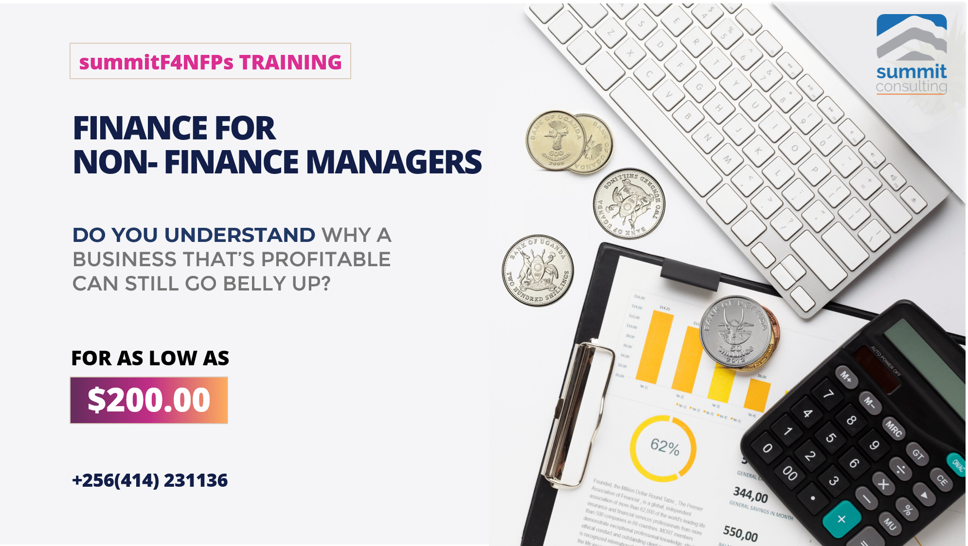 Finance Training for Non Finance Managers Summit Consulting Ltd