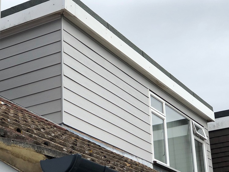 James Hardie cladding installation in Cheshunt, Hertfordshire