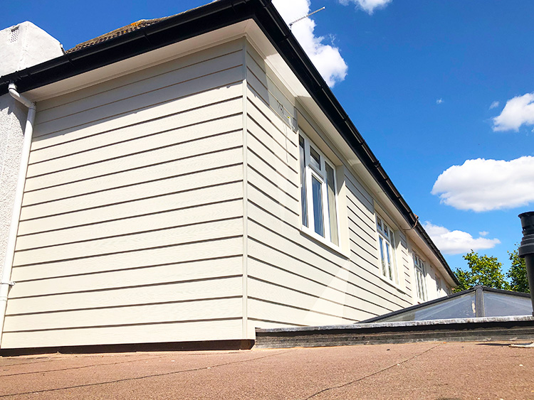 James Hardie cladding installation in Whetstone, North London