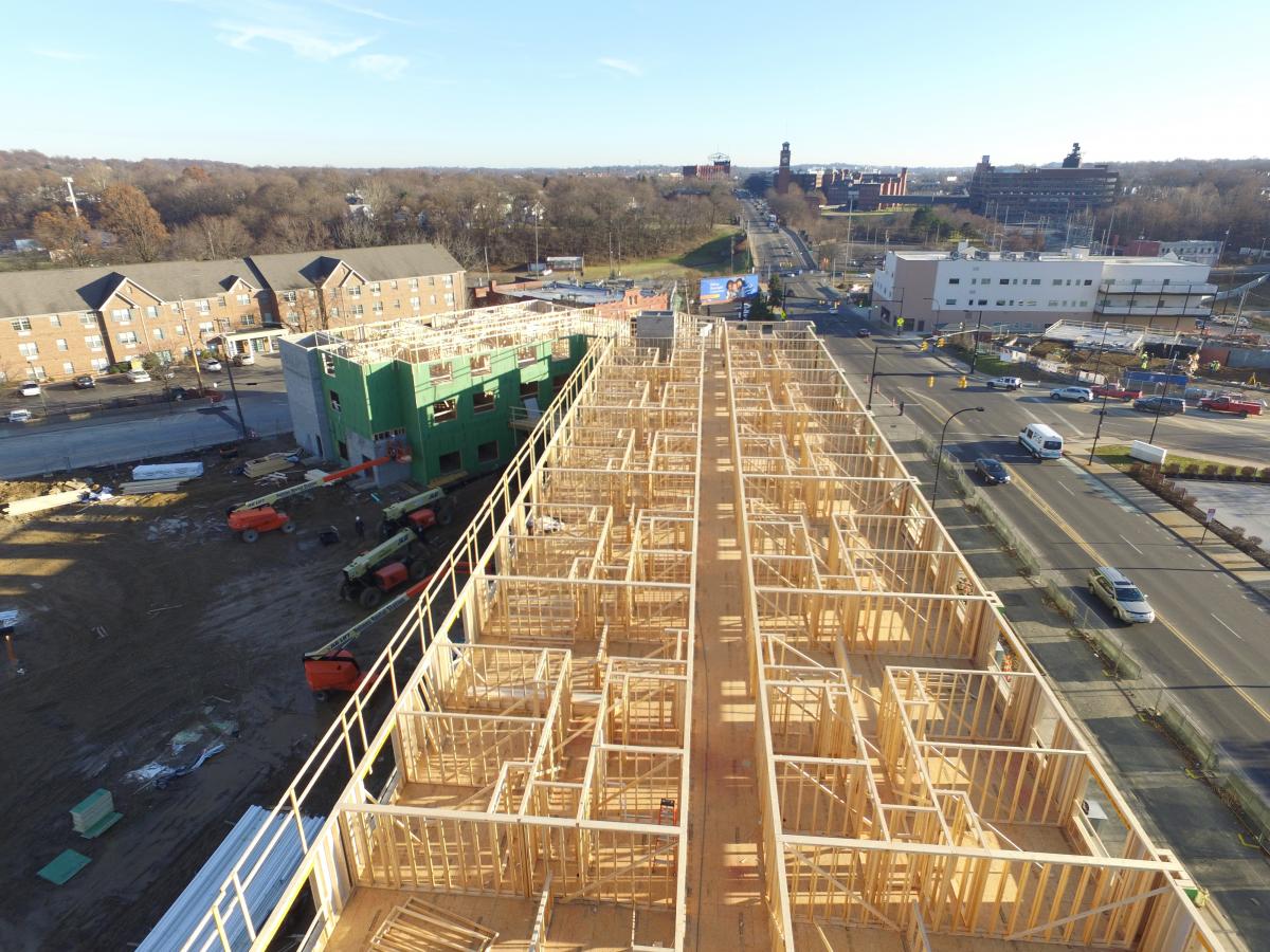 Middlebury Commons Continues Summit Construction