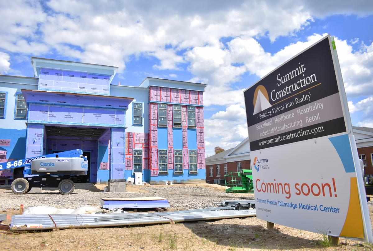 SummaHealth Tallmadge Medical Center update 5.20.19 Summit Construction