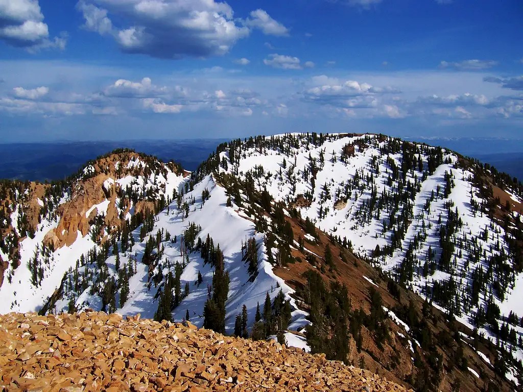 Loafer Mountain from Santaquin Photos, Diagrams & Topos SummitPost