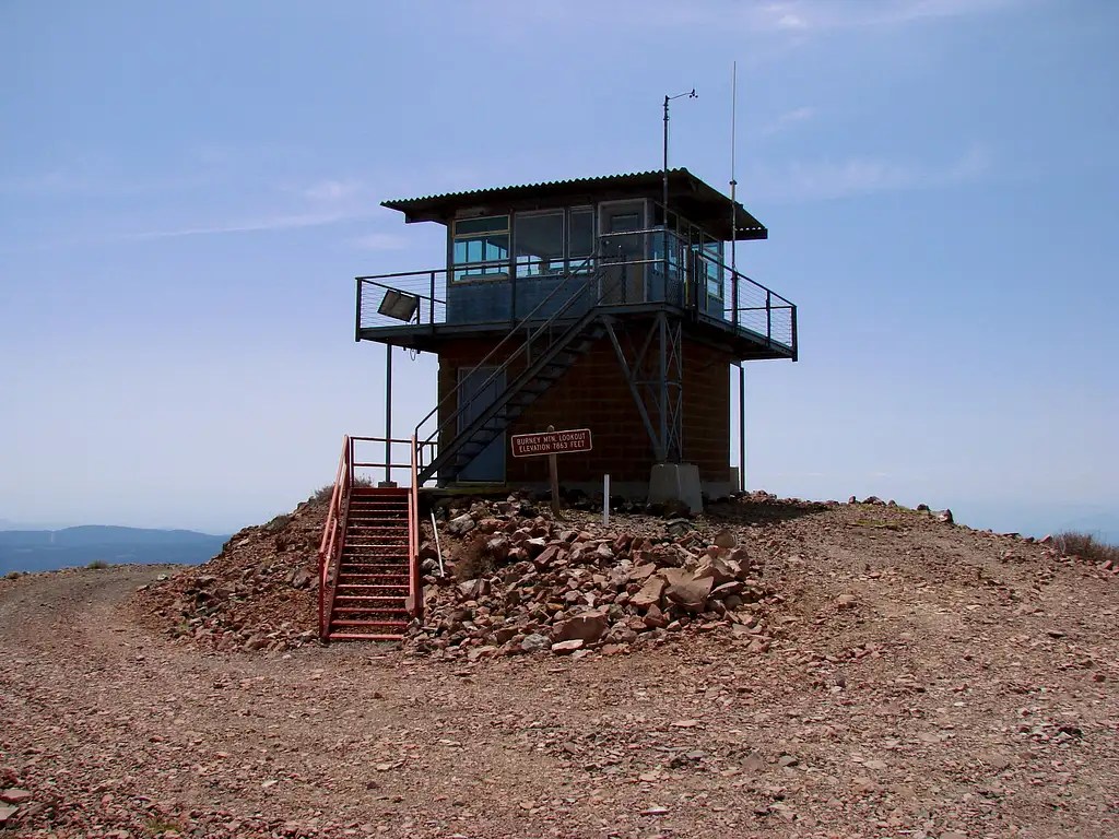 Burney Mountain Lookout Tower Photos, Diagrams & Topos SummitPost