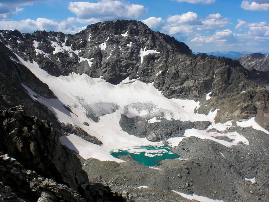 North Arapaho Peak and Arapaho Glacier Photos, Diagrams & Topos
