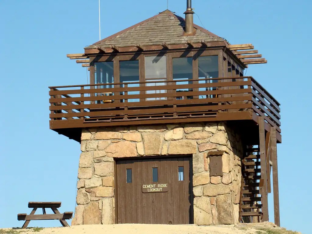 Cement Ridge Lookout Tower Photos, Diagrams & Topos SummitPost