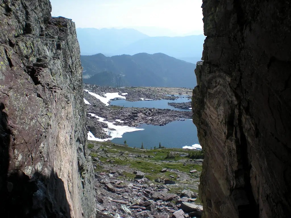 The Staircase Carved into the Comeau Pass Headwall Photos, Diagrams
