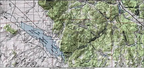 11 Mile Reservoir Map Elevenmile Canyon Photos, Diagrams & Topos SummitPost