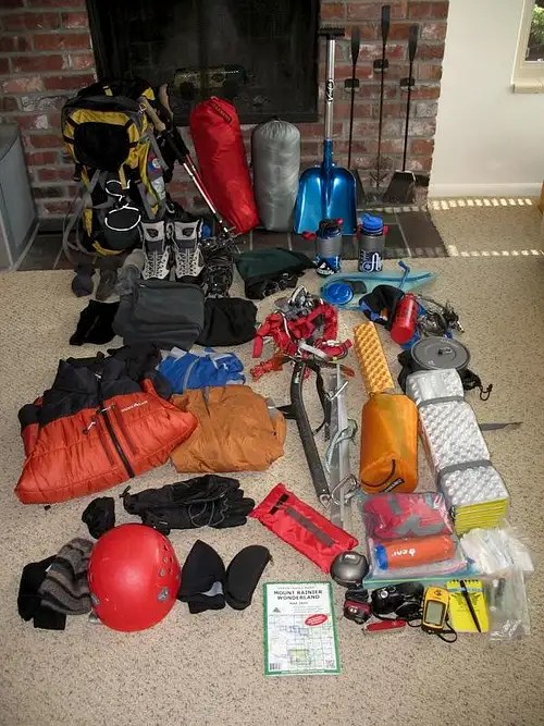 Rainier Climbing Gear Photos, Diagrams & Topos SummitPost
