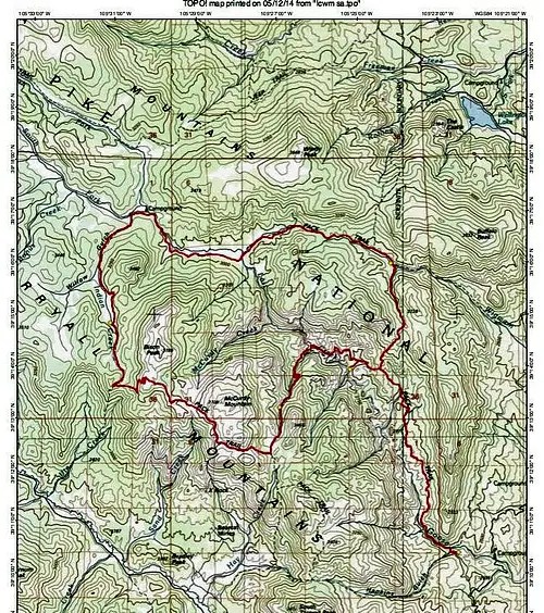 Lost Creek Wilderness Trip Reports SummitPost