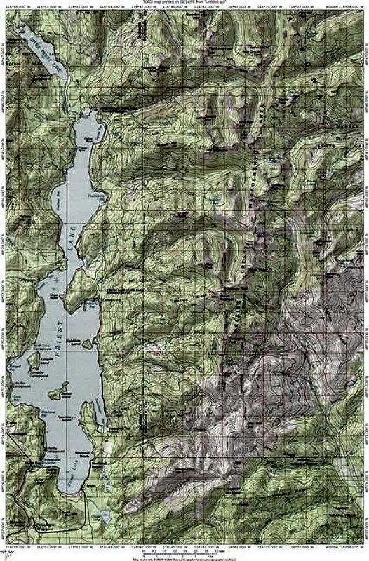 Priest Lake, Idaho vicinity... Photos, Diagrams & Topos SummitPost