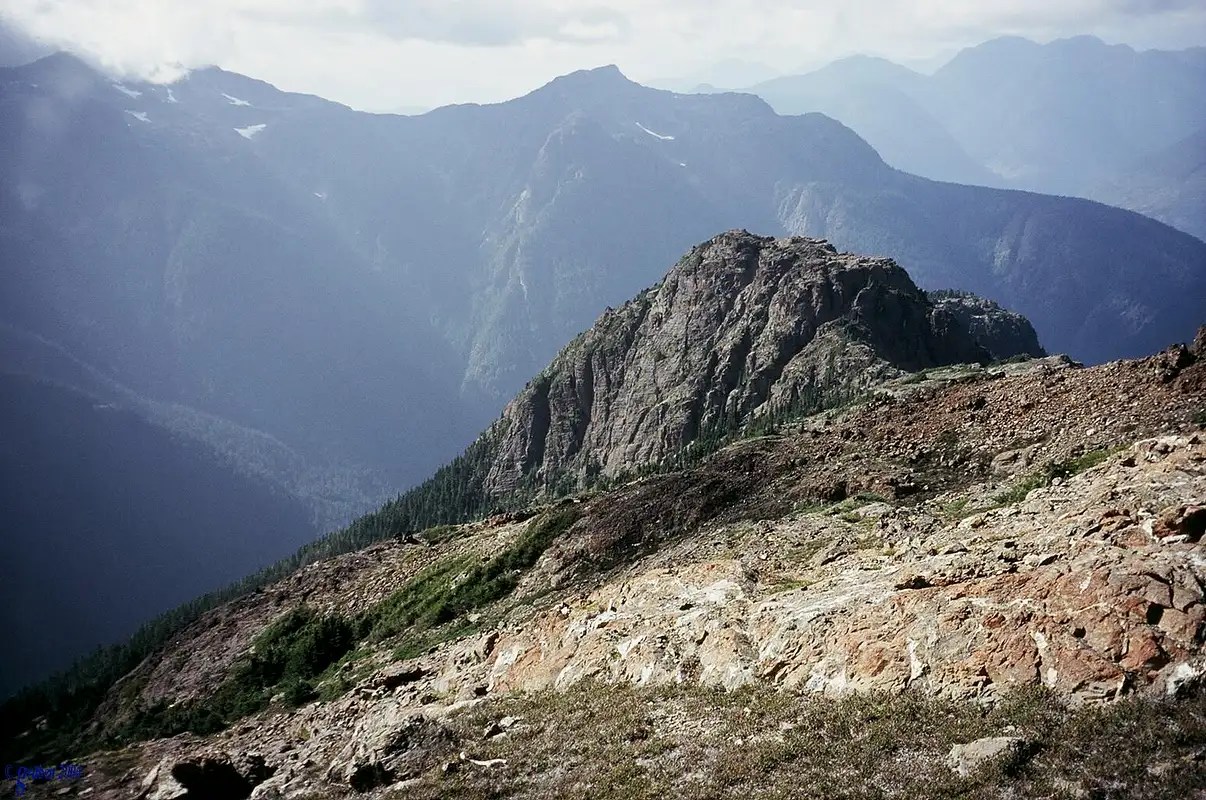 Elkhorn Mountain West Gullies Standard Route Climbing, Hiking